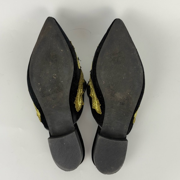 Jeffrey Campbell Claes Appliqué Velvet Mules - Picture 6 of 7